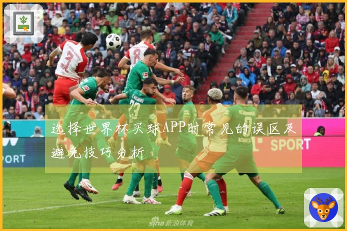 选择世界杯买球APP时常见的误区及避免技巧分析