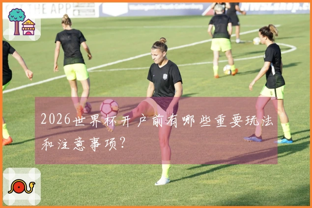 2026世界杯开户前有哪些重要玩法和注意事项？
